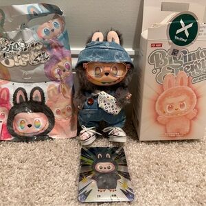 Authentic LABUBU Big into Energy SECRET ID with outfit